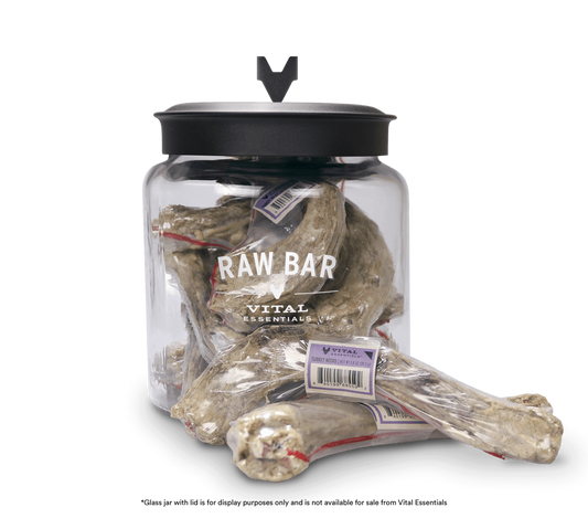 package front vital essentials®_freeze-dried raw bar_turkey necks___dog snacks