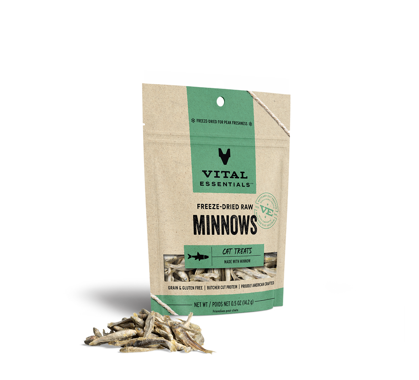 package front vital essentials®_freeze-dried raw_minnows___cat treats