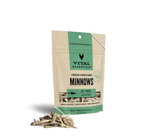 package front vital essentials®_freeze-dried raw_minnows___cat treats