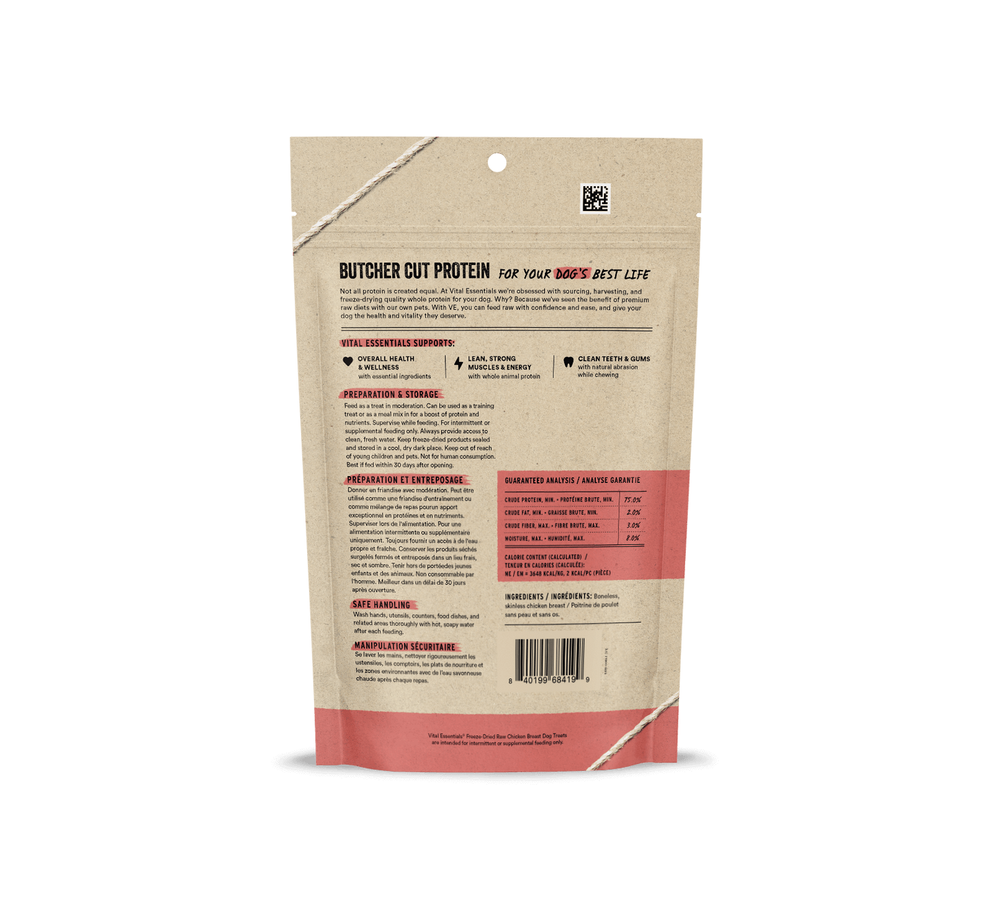 package back vital essentials®_freeze-dried raw_chicken breast___dog treats