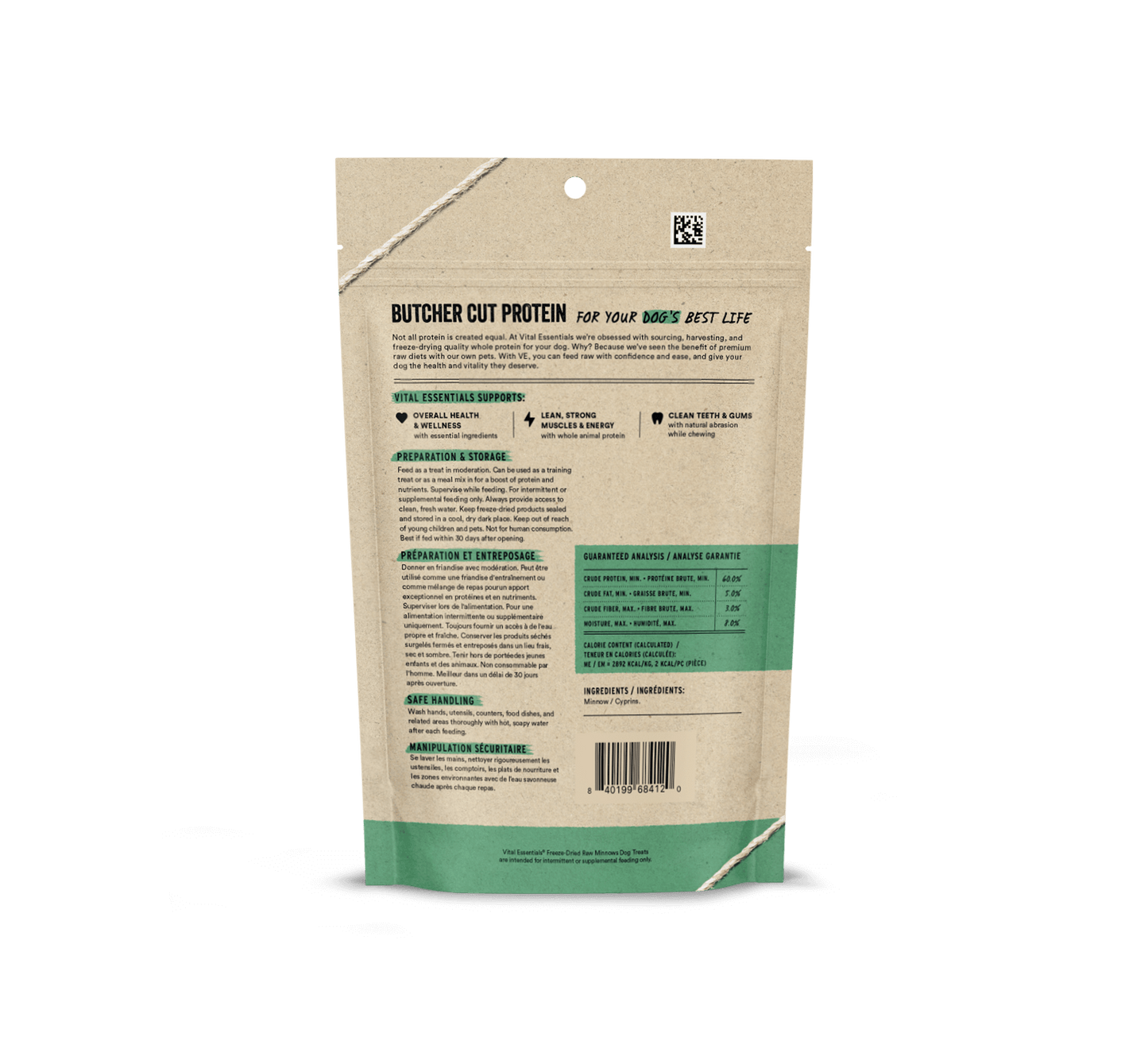 package back vital essentials®_freeze-dried raw_minnows___dog treats