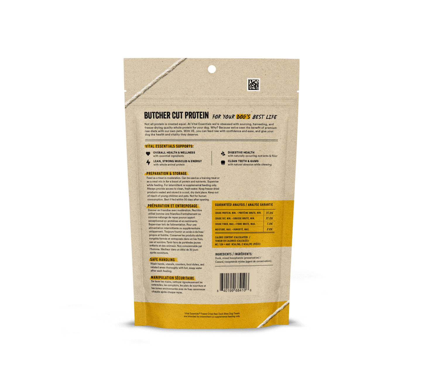 package back vital essentials®_freeze-dried raw_duck_bites__dog treats