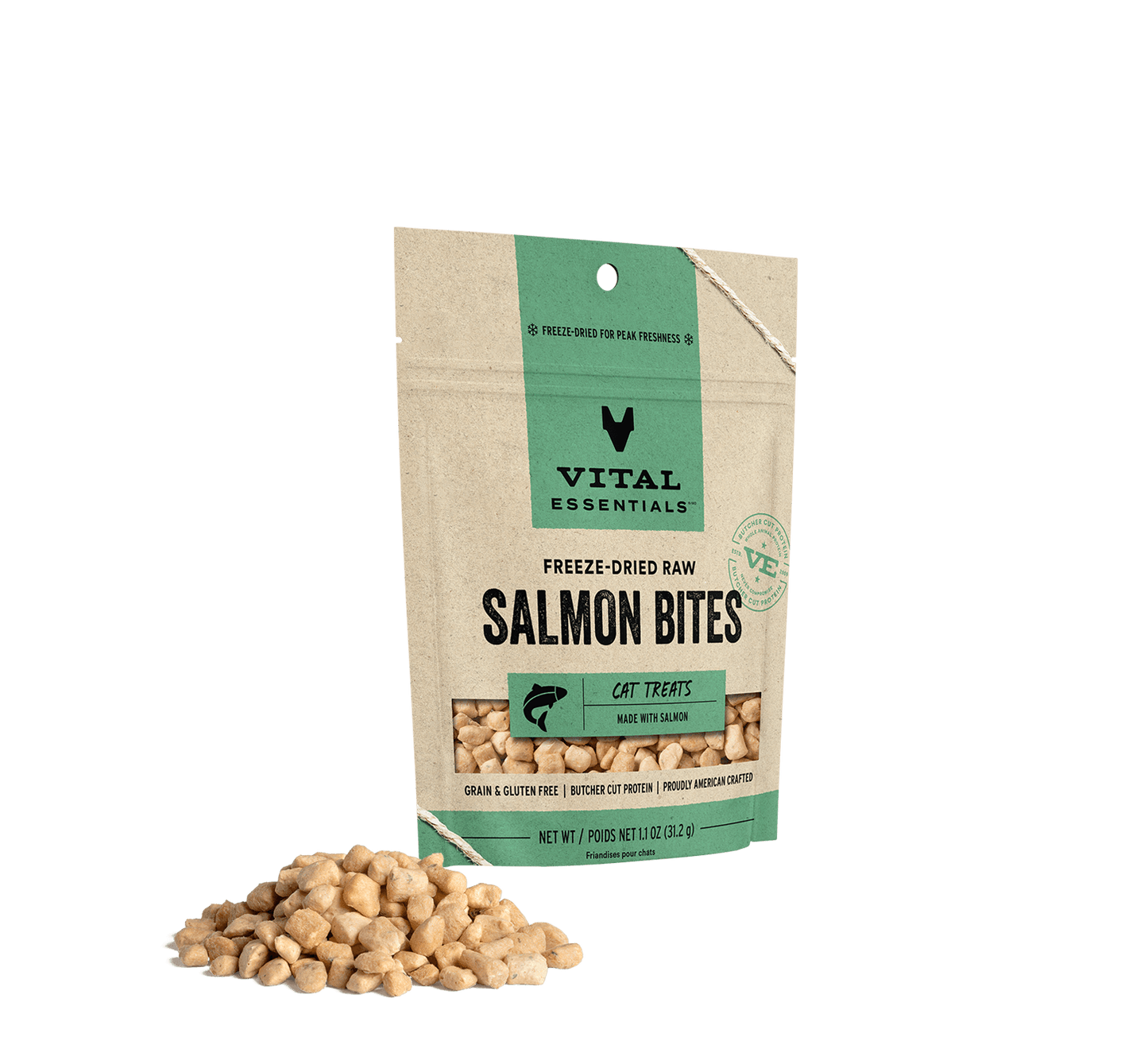 package front vital essentials®_freeze-dried raw_salmon_bites__cat treats