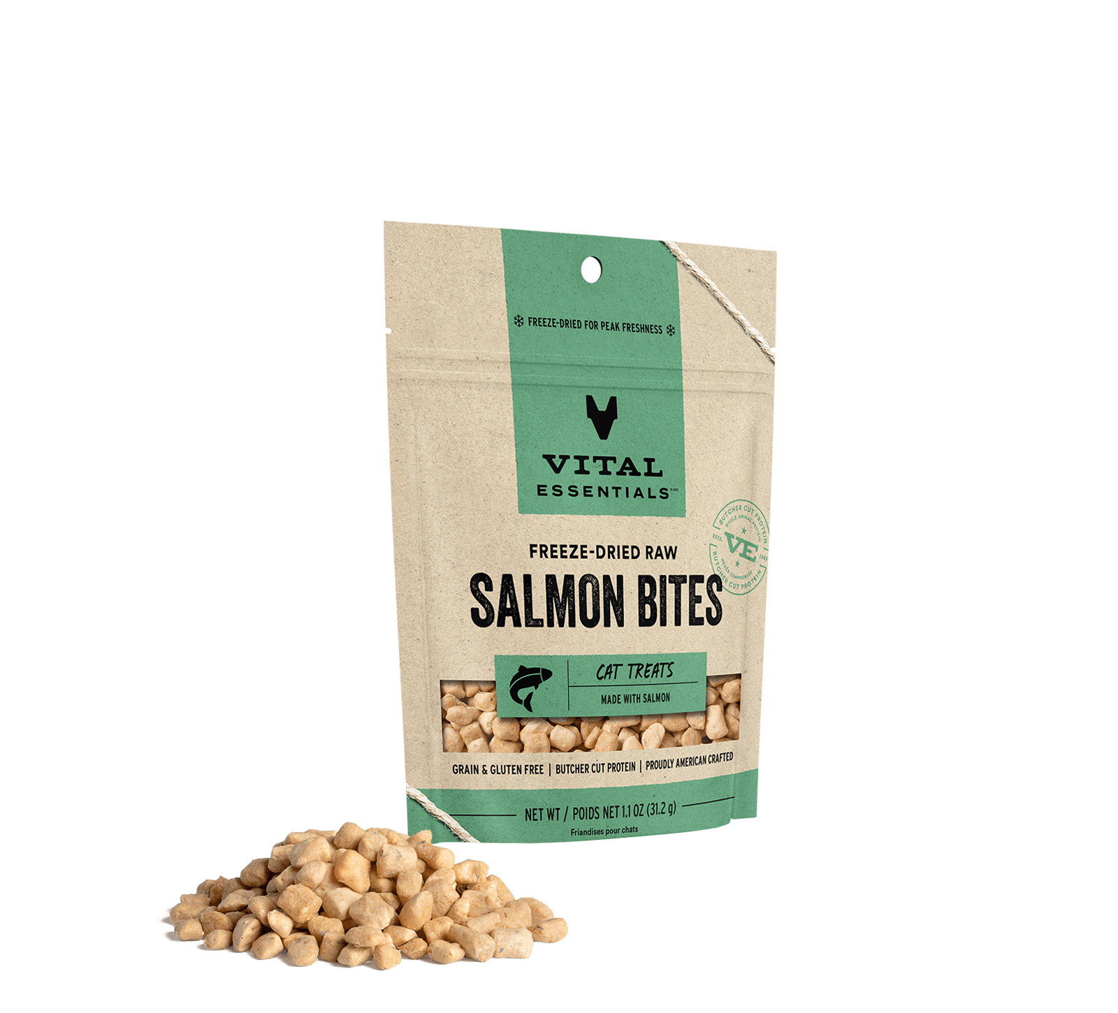 package front vital essentials®_freeze-dried raw_salmon_bites__cat treats