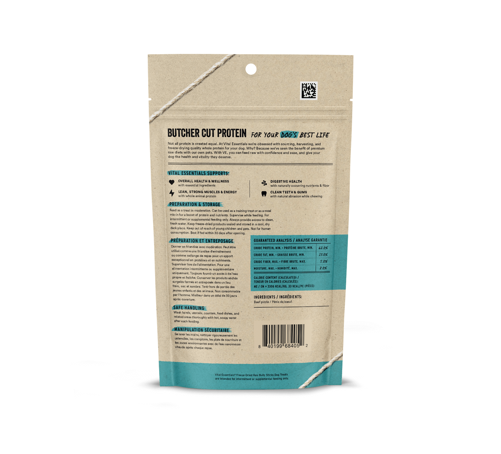 package back vital essentials®_freeze-dried raw_bully sticks___dog treats