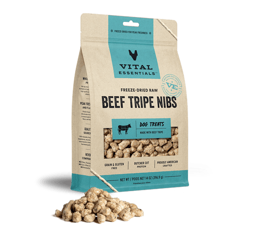 package front vital essentials®_freeze-dried raw_beef tripe___dog treats