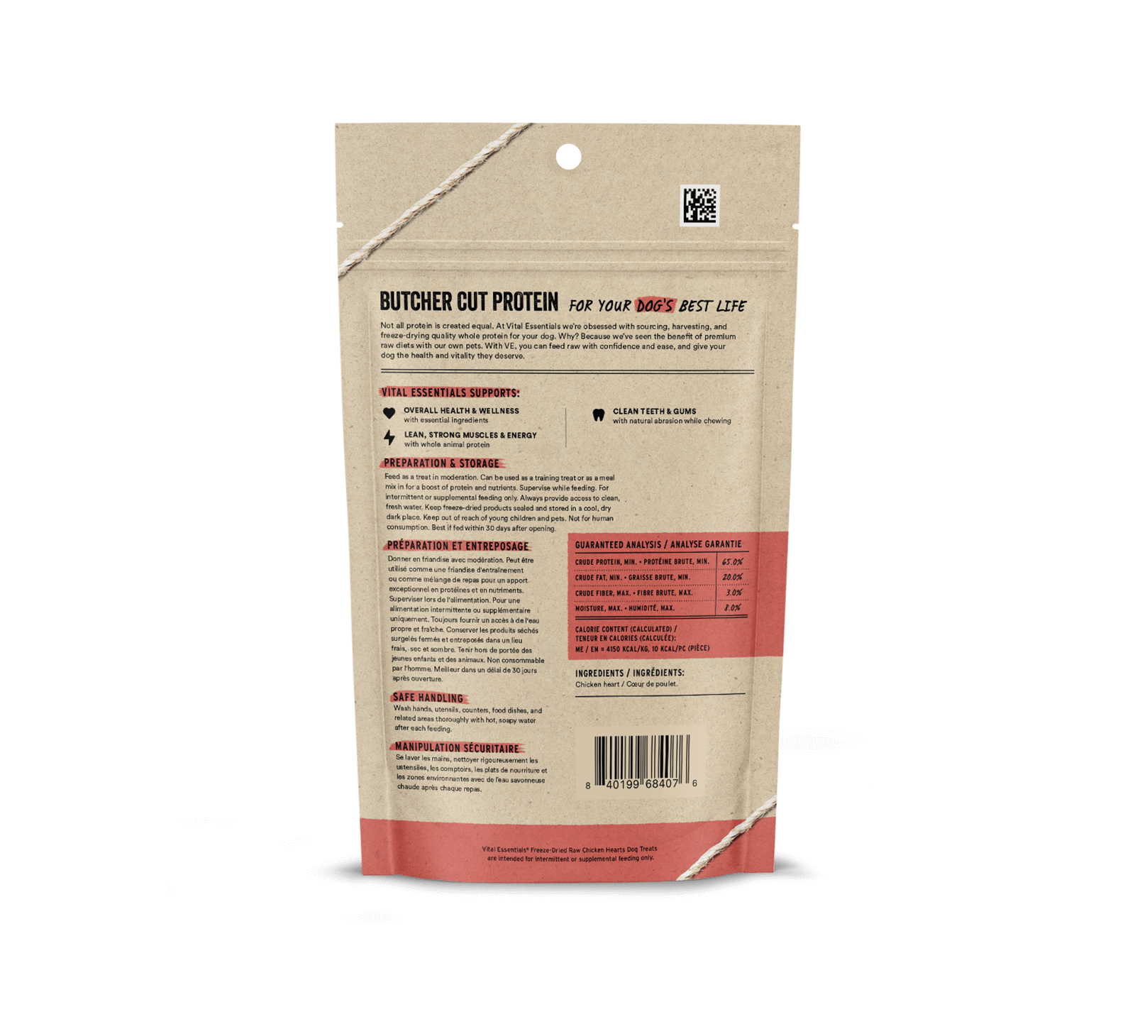 package back vital essentials®_freeze-dried raw_chicken hearts___dog treats